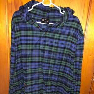 Vermont flannel sweatshirt
